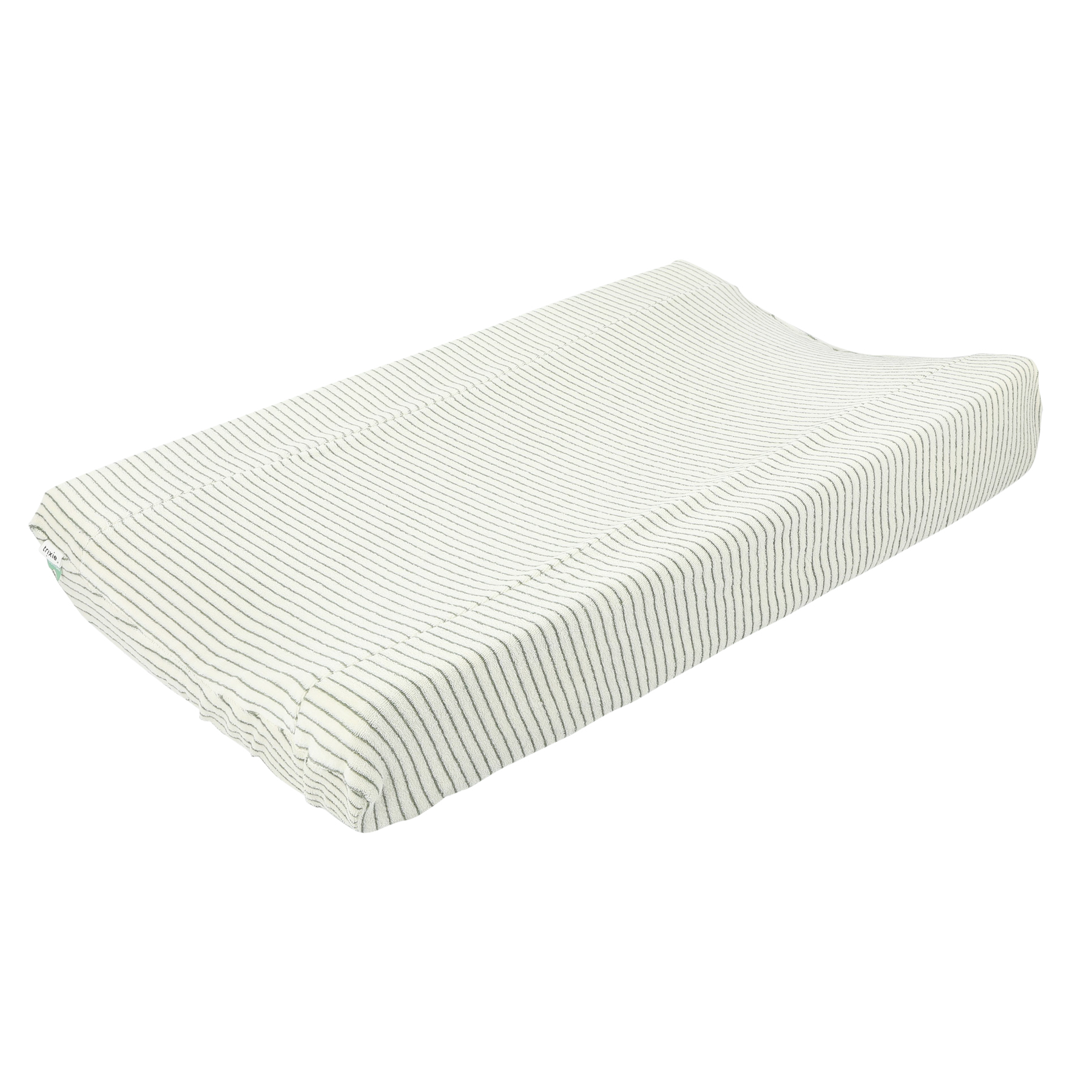 Changing pad cover | 70x45cm - Stripes Olive